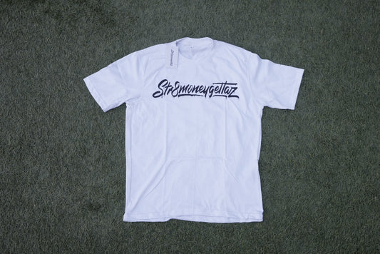 Str8moneygettaz white t-shirt